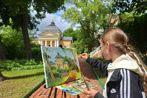 Сила места: как юные художники увековечили «Тарханы» 