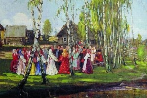 ТРОИЦА И СЕМИК. Картины разных эпох